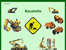 Tablet Screenshot of baustelle.strasse-und-schiene.de